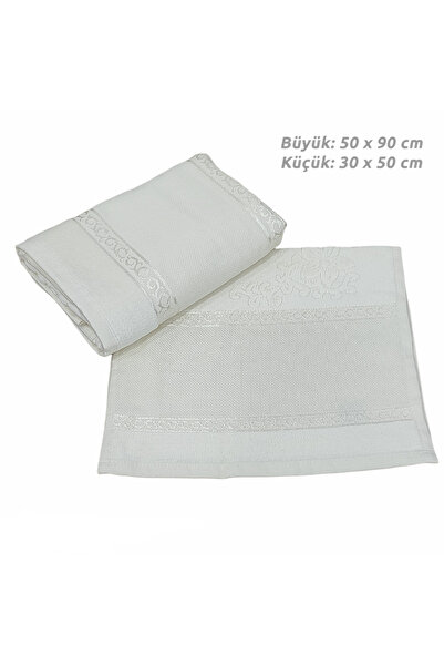 Madame Towel Набір рушників для мами і доньки без капюшона - Екрю