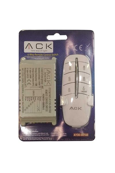 ACK 6-Piece Chandelier Remote Ay30-00160