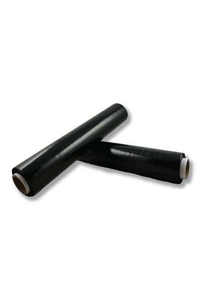 Home 23 Micron 200m Black Pallet Stretch Film - 2kg 1 Piece