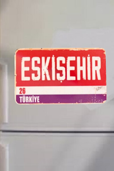 wonderlike Eskişehir Şehir Temalı Buzdolabı Magneti