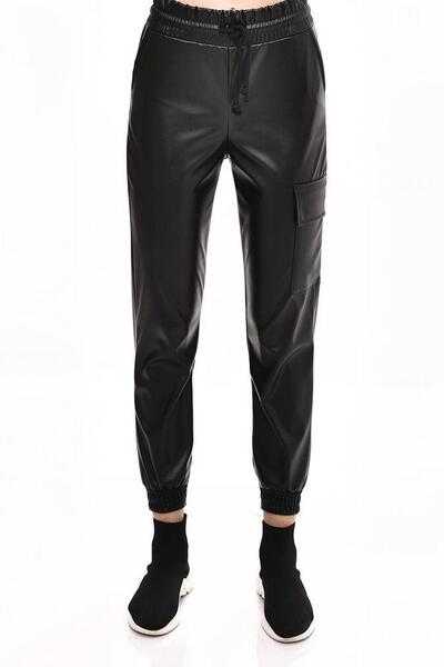 DQMANE Deri Pantolon
