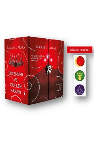 Dex Yayınevi Dikenler ve Güller Sarayı Kutulu Set (Dövme Hediyeli)