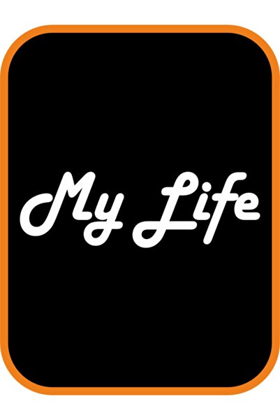 ghtDesing ملصق My Life - My Life Auto Engine الجديد المخصص باللون الأبيض مقاس...
