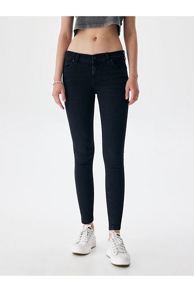 Ltb Pantaloni super skinny Lonia Mid Rise