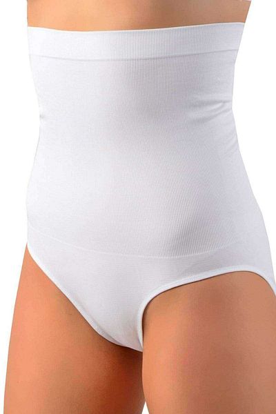 Royaleks White Silicone Seamless Shaping Women's Slip Corset 890