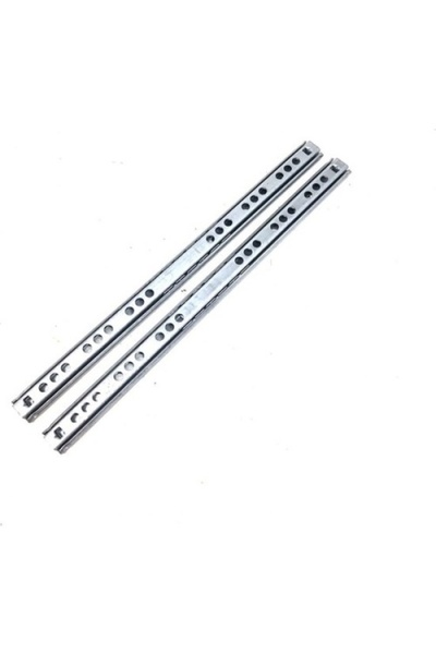 SAMET Adilon Teleskopik Bilyalı Çekmece Rayı 27 X 374 Mm