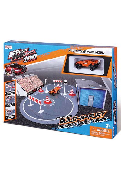 Maisto Fresh Metal Figure 8 Race Track Game Set