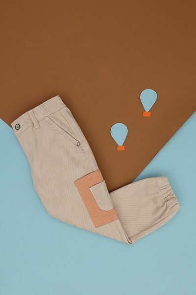 U.S. Polo Assn. Boy's Cream Jean Trousers 50264411 -Vr071