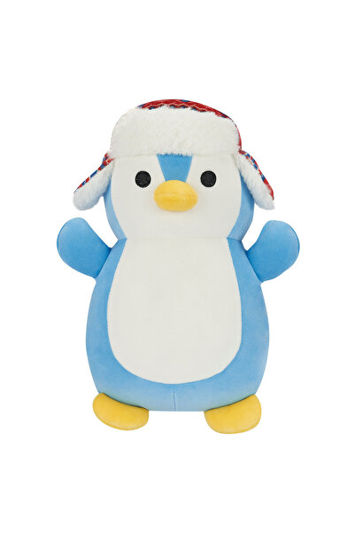 Squishmallows HugMees Yılbaşı Serisi - Penguen Puff 26cm