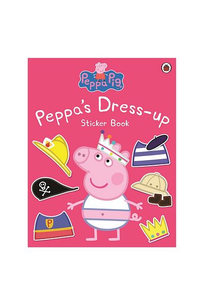 Ladybird Book Ladybird Peppa Pig - كتاب ملصقات Peppa Dress-up