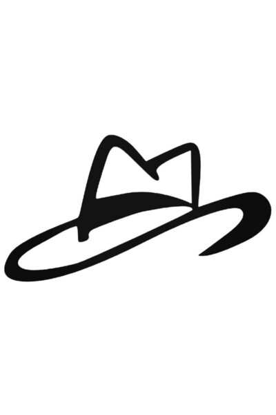 alanova Western Cowboy Hat Auto custom new sticker 20 Cm