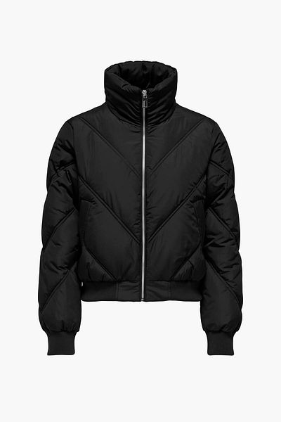 ONLY Μαύρο γυναικείο παλτό - 15321962 Onltamara Quilted Jacket