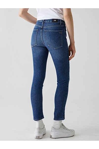 Ltb Pantaloni subțiri Ronna X Mid Rise