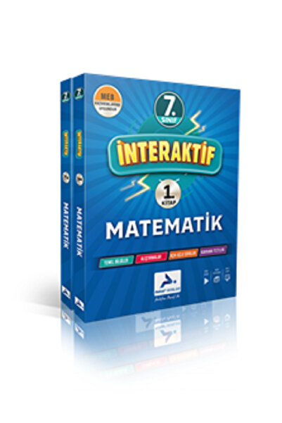 paraf yayınları PARAF 7. SINIF İNTERAKTİF MATEMATİK SORU BANKASI