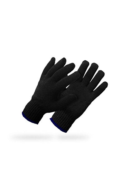 toyigoo Medium Thick Black Warm Wool Winter Women Men Gloves Unisex 1 Pair