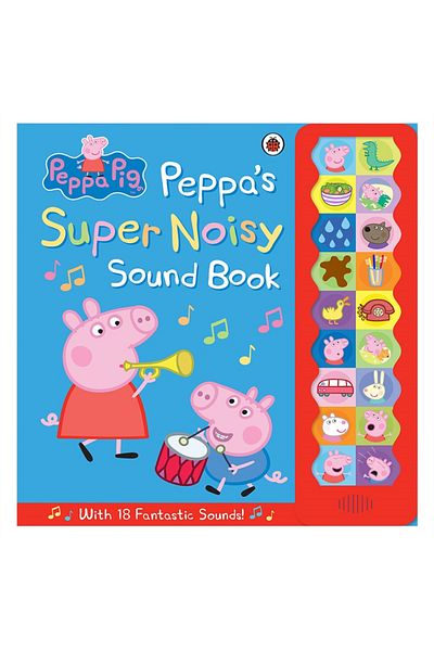 Peppa Ladybird Pig - كتاب صوت بيبا الصاخب للغاية
