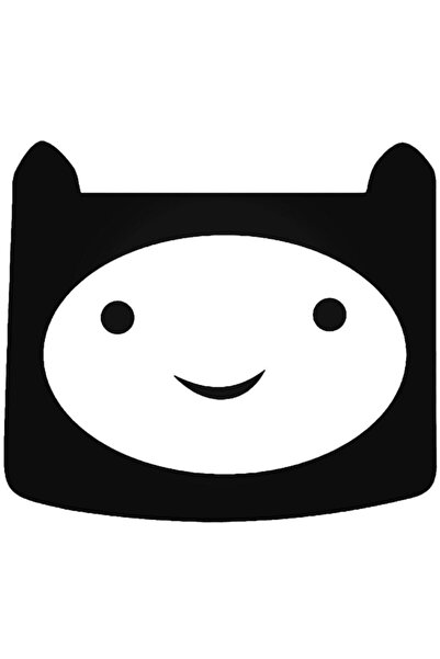 Generic Brand ملصق حائط للسيارة من Adventure Time Finn مقاس 20 سم