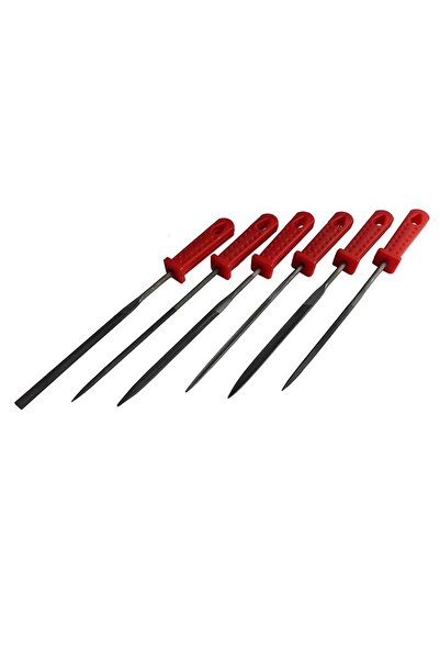 Genel Markalar VI29309 Saatçi Eğe Takımı 140x3 mm 6 Parça