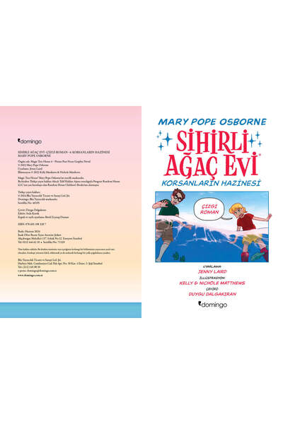 Domingo Yayınevi Sihirli Ağaç Evi - Çizgi Roman 4 - Korsanların Hazinesi