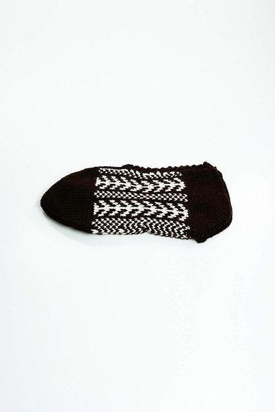 Ethab Ticaret Winter Stylish Hand Knitted Wool Booties - D8