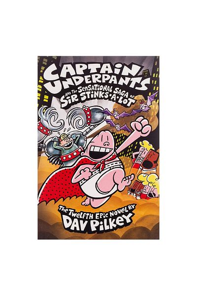 Arkadaş Yayıncılık Scholastic Captain Underpants - 12thSensational Saga of Sir Stinks-a-lot