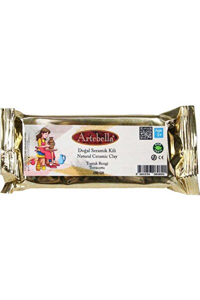 Artebella 250gr Natural Ceramic Clay - Earth Color