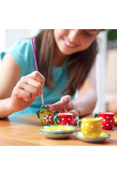 4M Tea Set Painting Kit/ Tea Set Painting