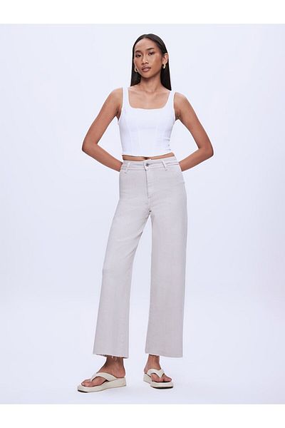 Ltb Danelle High Rise Cropped Wide Pants