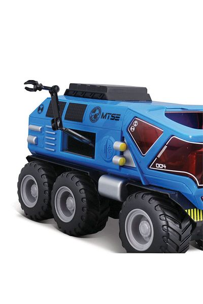 Maisto Space Explorers 6x6 Rover Friction Space Vehicle and Figure - Blue