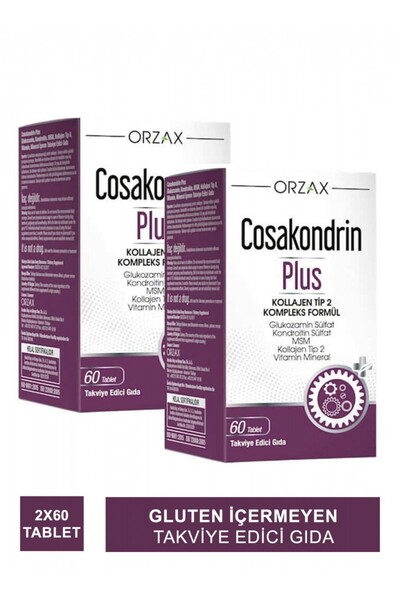 Orzax Ocean Cosakondrin Plus 2x60 Tablet - 2.si %50  Avantajlı Paket