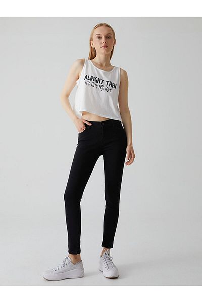 Ltb Pantaloni Lonıa Tall cu talie normală Super Skinny Jeans
