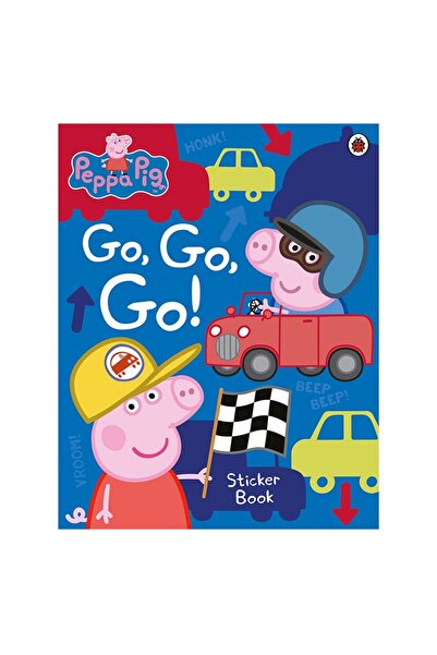 Genel Markalar Ladybird Peppa Pig - Go Go Go Sticker Book