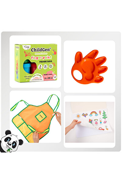 Mucit Panda بقلم تشايلدجن بارماك بويا سيتي (OKUL ÖNCESı)