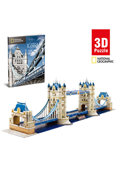 Cubic Fun 3d Puzzle National Geographic Serisi - Tower Bridge
