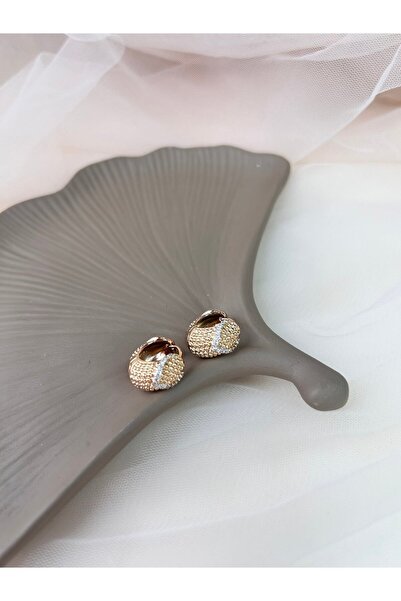 AKARSU TAKI Rodyum Küpe