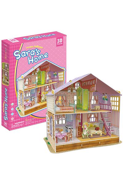 Cubic Fun 3d 96 Parca Puzzle Dream Sara’nın Rüya Oyuncak Evi