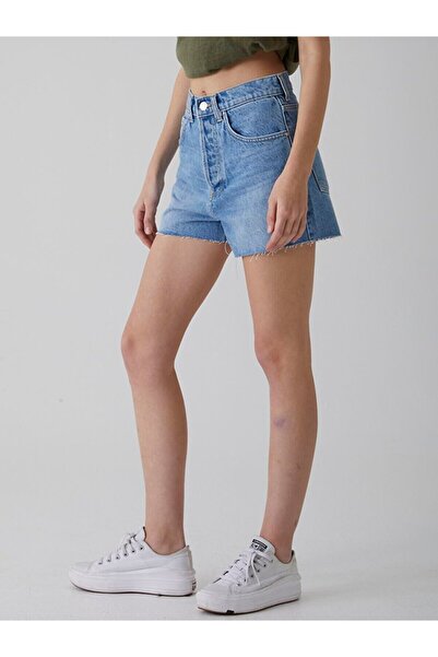 Ltb Ları High Waist Jean Shorts