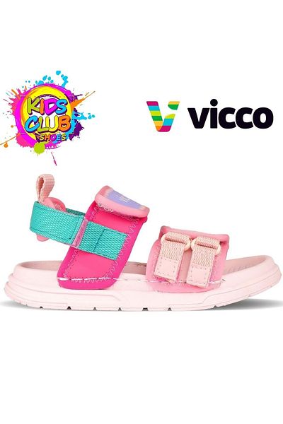 Vicco Sandale ortopedice pentru copii Juju Pudră