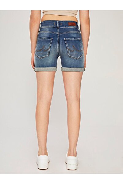 Ltb Becky X Mid Waist Jean Shorts