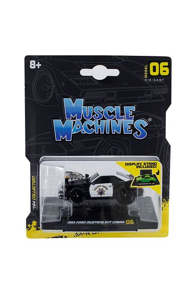 Maisto Muscle Machines 06 - 1993 Ford Mustang Svt Cobra Model Car 1/64