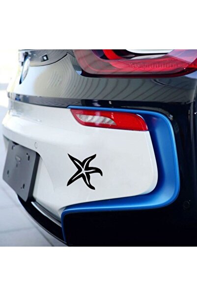 Generic Brand Starfish Design Auto Special New Quality Quality Sticker Black ...