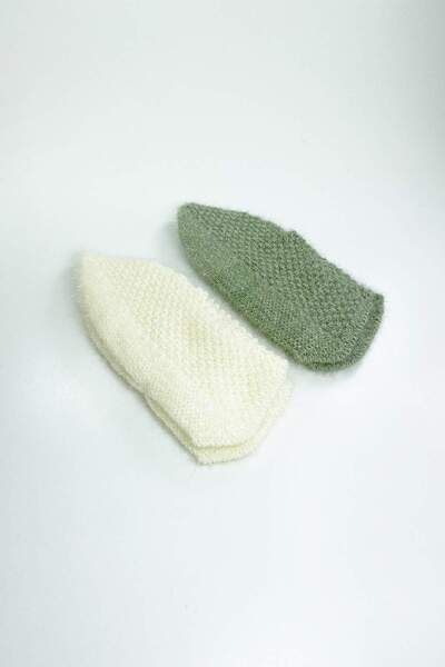 CT STONES 2 Pairs of Hand Knitted Winter Stylish Women's Wool Booties Set 6