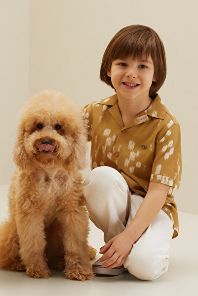 U.S. Polo Assn. قميص للأولاد بأكمام قصيرة 50264501 -VR015