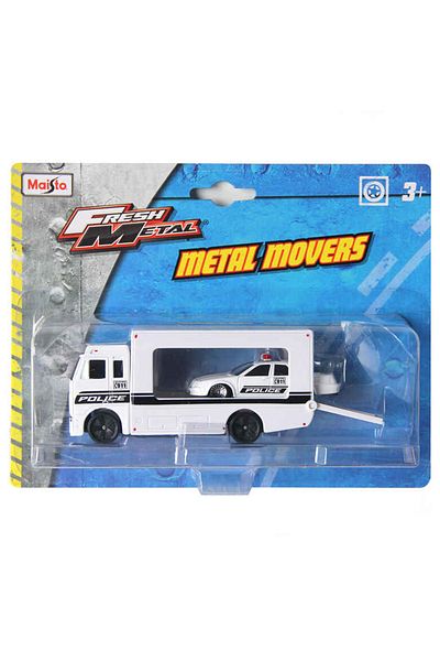 Maisto Fresh Metal Vehicle and Carrier Truck Model 1