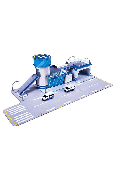 Maisto 12529 Model Build and Play Airport Game Set