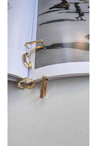 popcouturetr مجموعة أقراط مزدوجة من Who Came Who Came Who Came