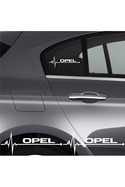 Genel Markalar Opel Astra İçin Uyumlu Aksesuar Oto Ritim Sticker 2 Adet 20*9 Cm