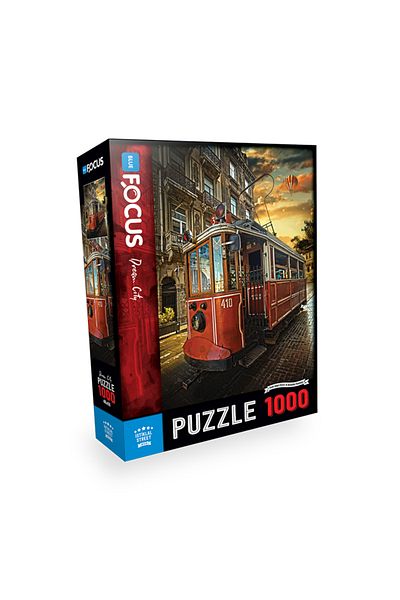 Blue Focus 1000 Parça Puzzle - Istiklal Caddesi (ISTİKLAL STREET)