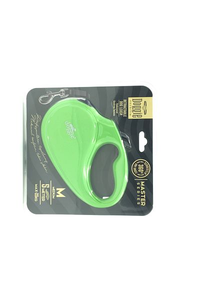 Angoravi Series Automatic Roller Dog Walking 25 kg / 5 m Green