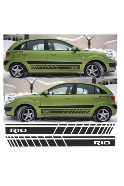 FARKSHP ملصق جانبي خاص جديد متوافق مع سيارة كيا ريو، ملصق جانبي خاص جديد عالي...